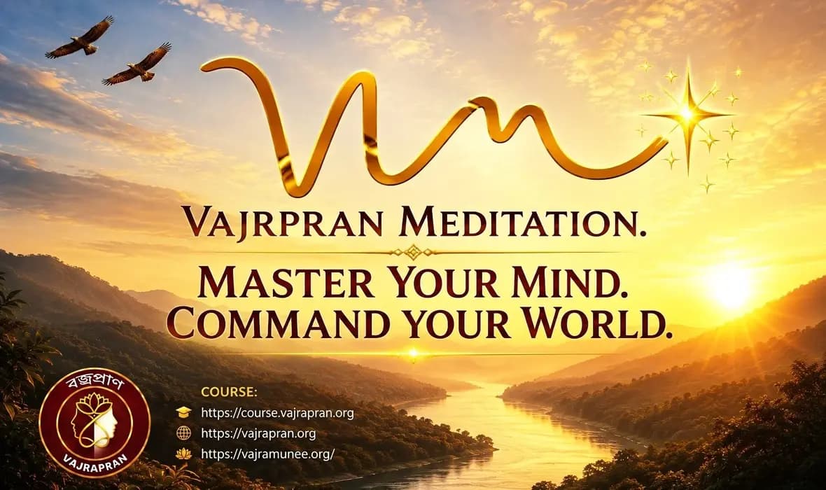 Vajrapran Meditation — Master your mind, command your world