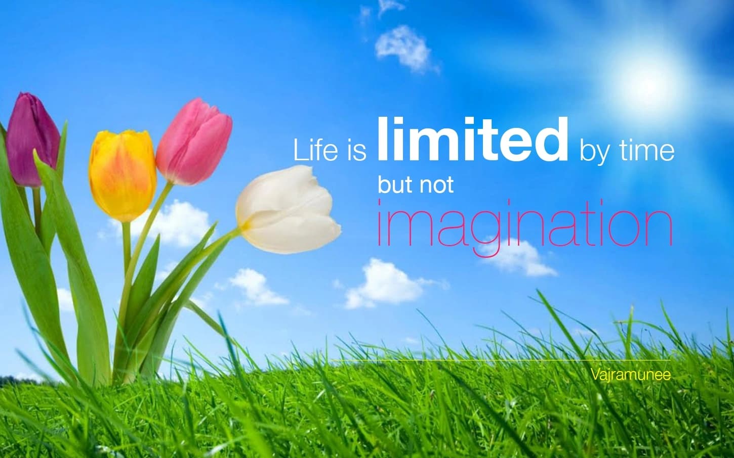“Life is limited by time but not imagination.” — Siddhacharya Yuree Vajramunee