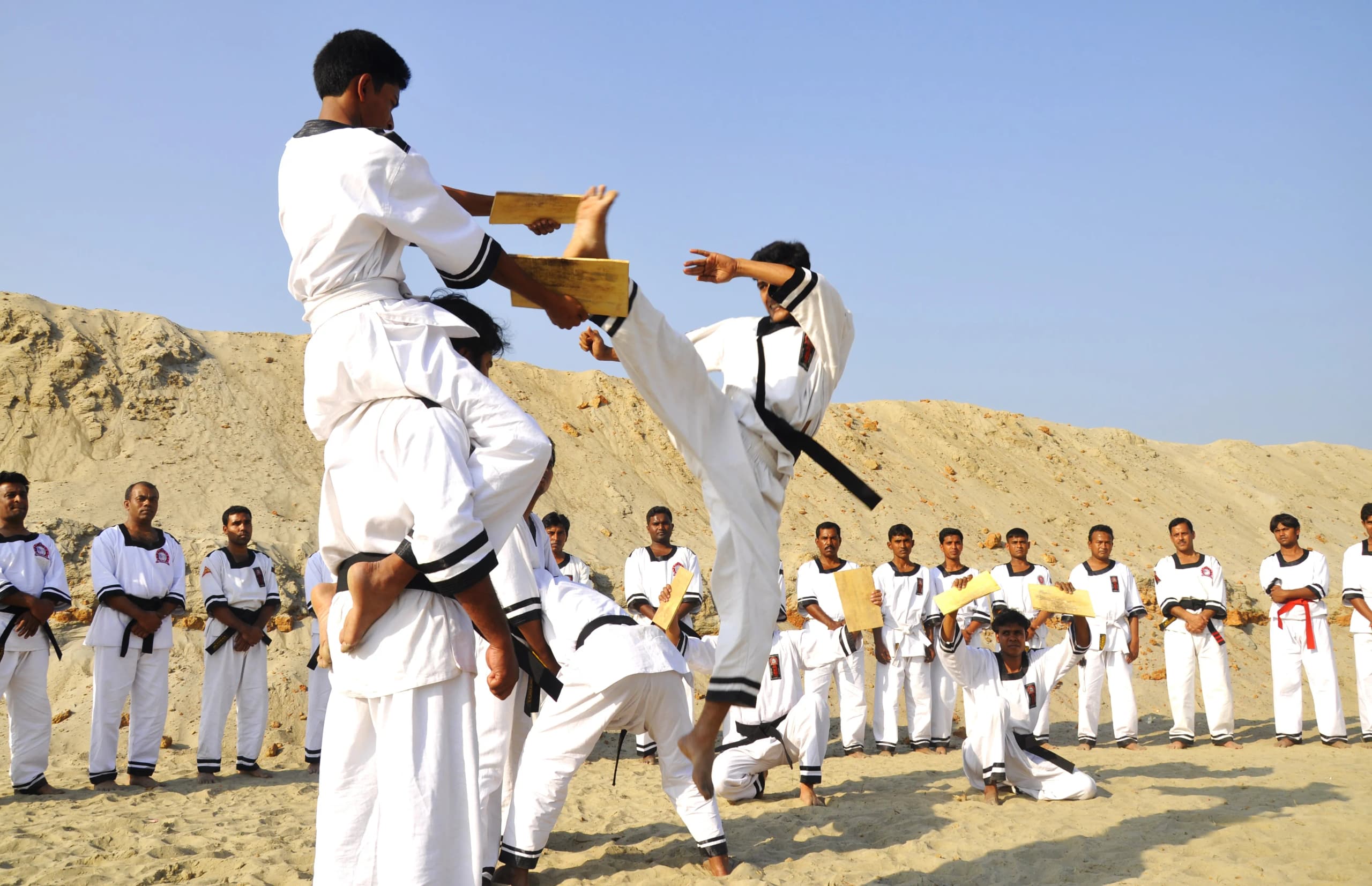 Butthan flying kick