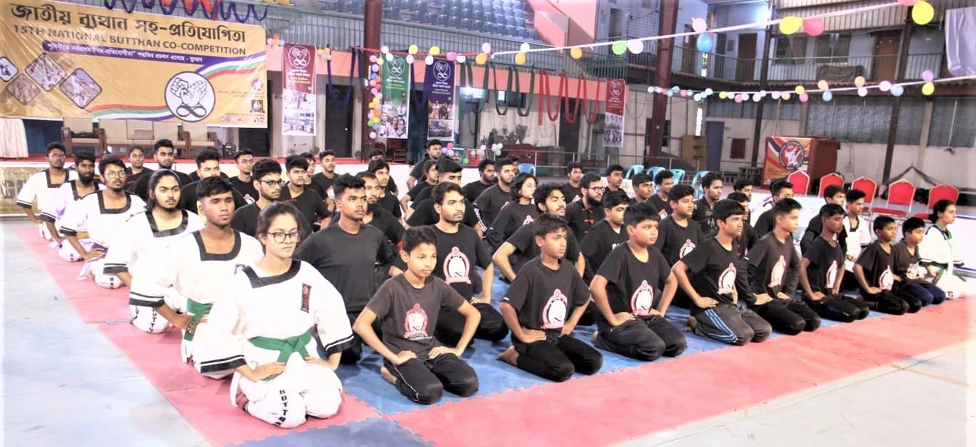 Butthan students at a grading ceremony