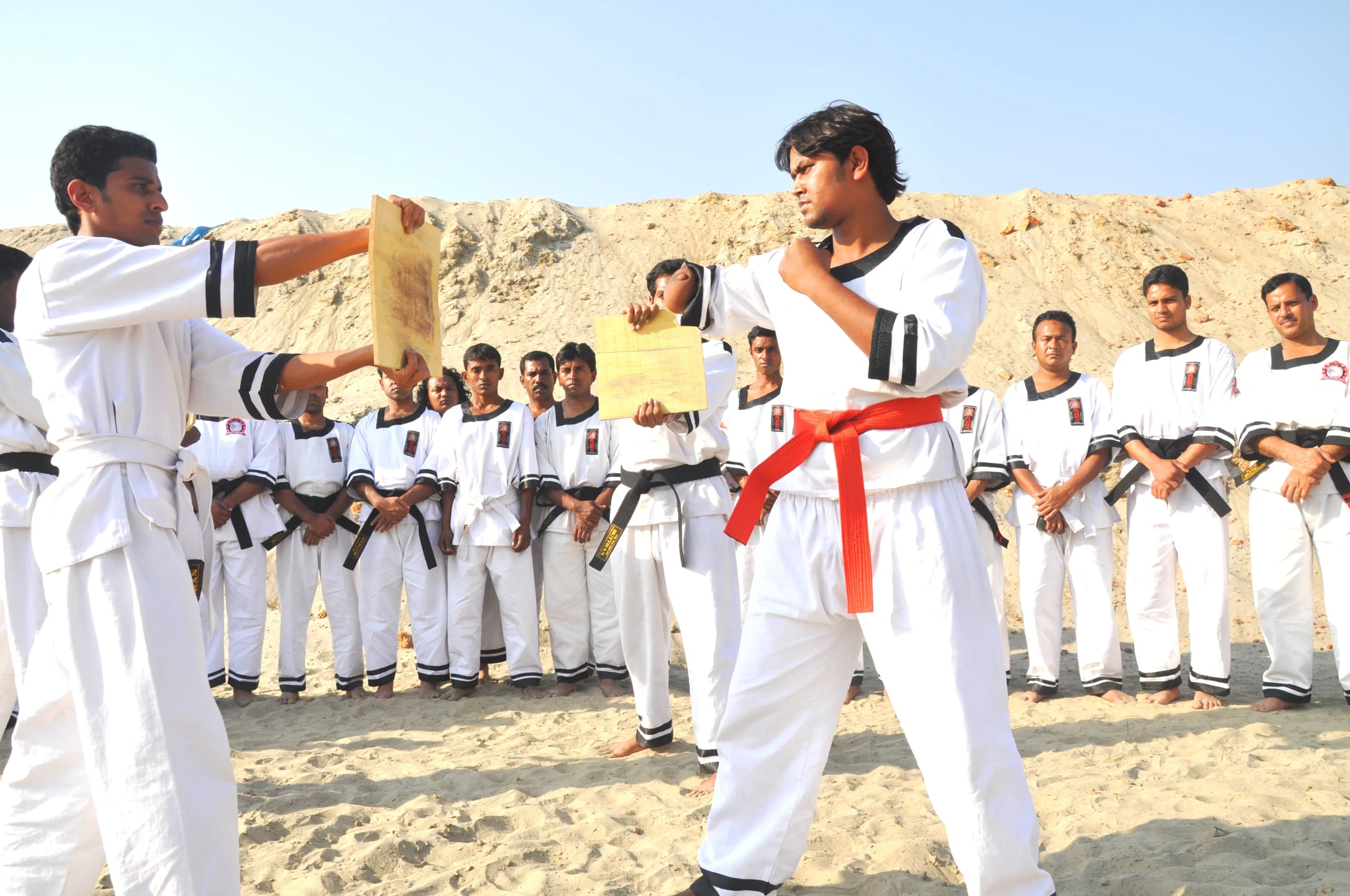 Butthan demonstration for students